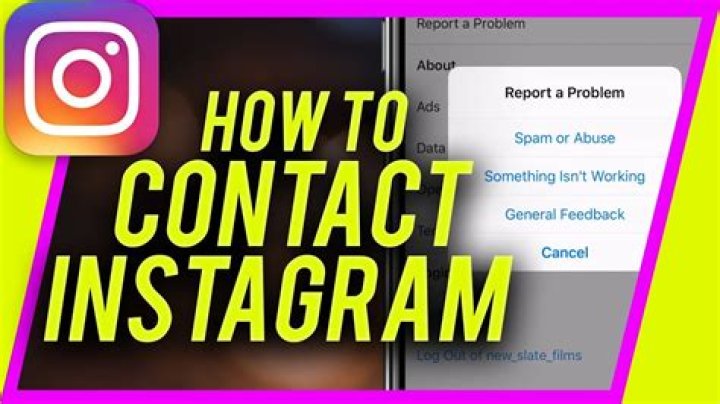 How to contact instagram customer care