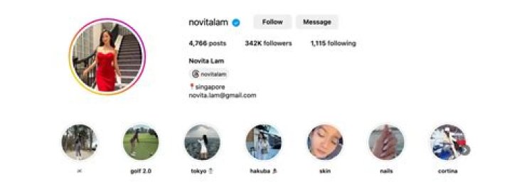 Novita Lam Family, Age, Wikipedia, Biography, Instagram