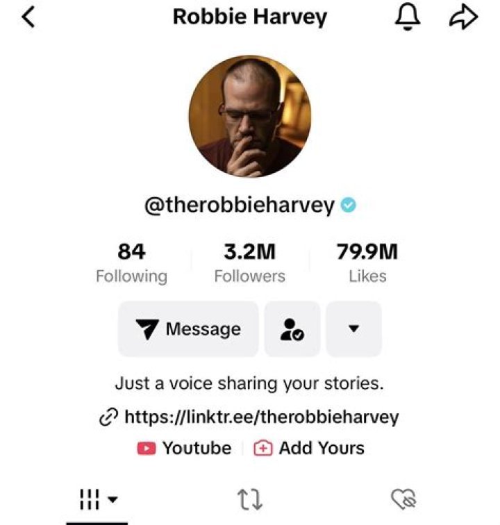 Robbie Harvey Biography, Career, TikTok, YouTube, Wife, Net worth